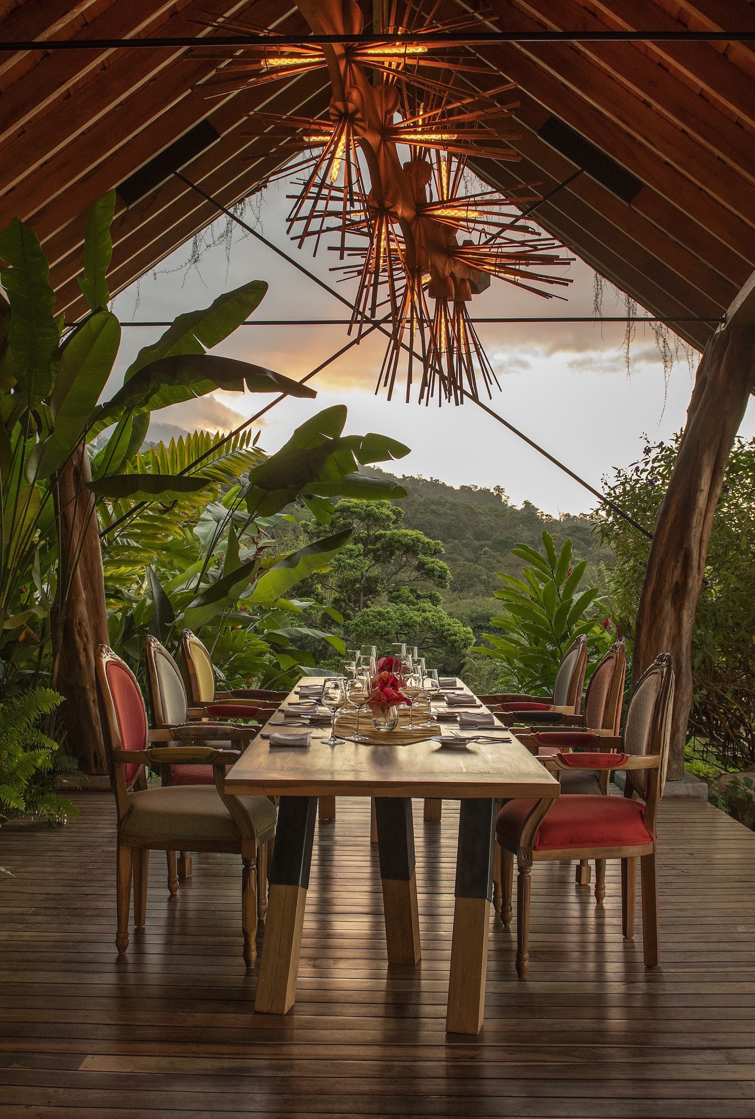 Outdoor dining at ORIGINS